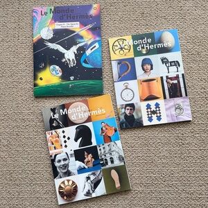 Hermes catalog books (Le Monde d’Hermes)